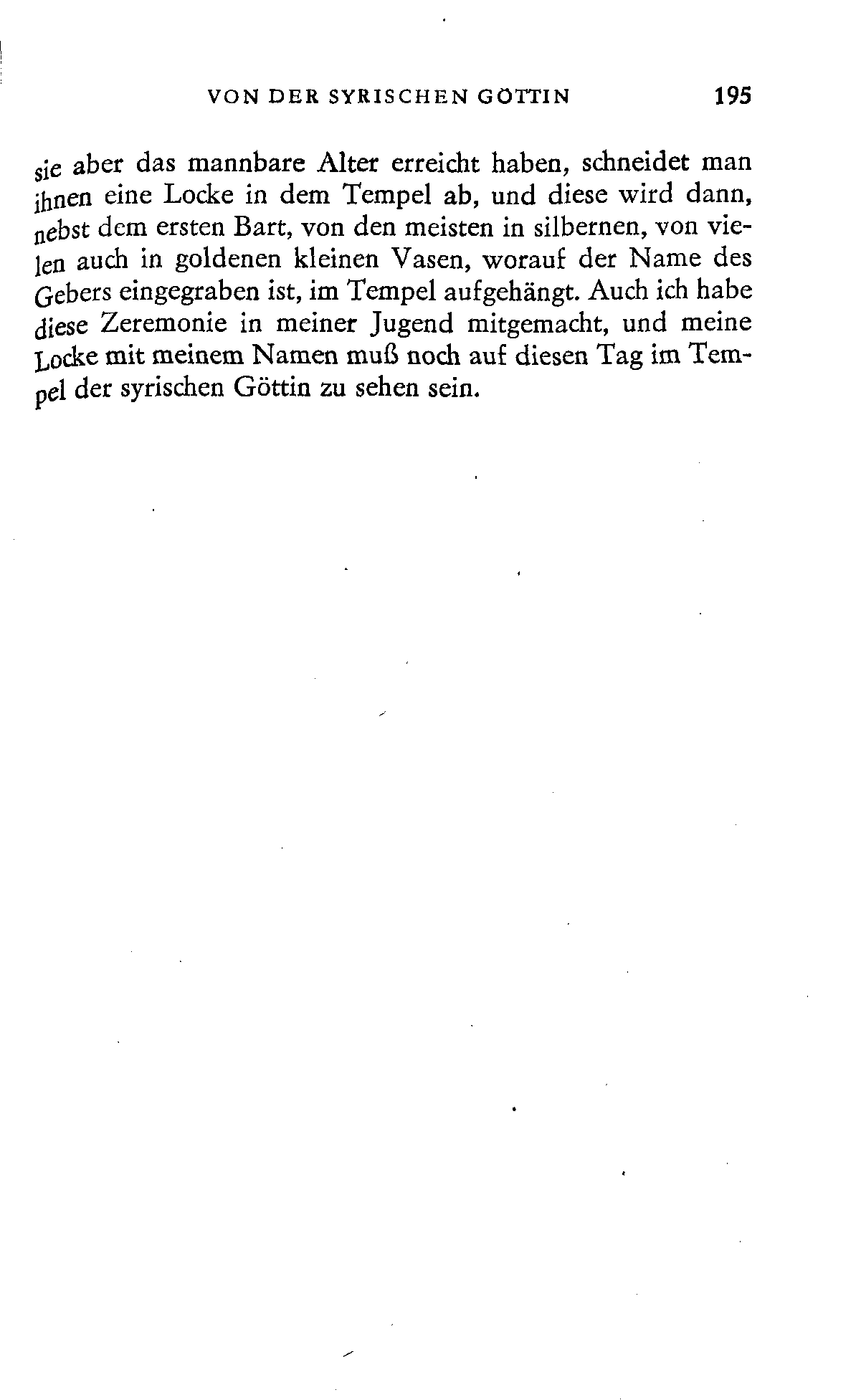 Von der Syrischen Göttin, Lukianos von Samosata